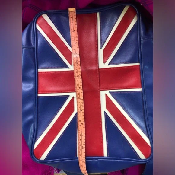 Union Jack Blue and Red Men's Bag - Picture 13 of 16